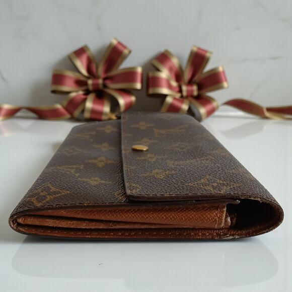 Louis Vuitton Monogram Portefeuille Sarah Purse Long Wallet - Picture 6 of 16